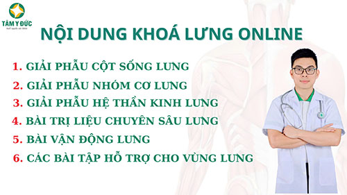 Khóa Trị liệu lưng Online